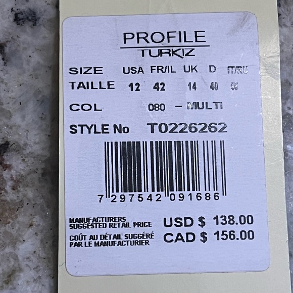 New - Profile by Gottex Women’s Tropical One Piece - Picture 4 of 5